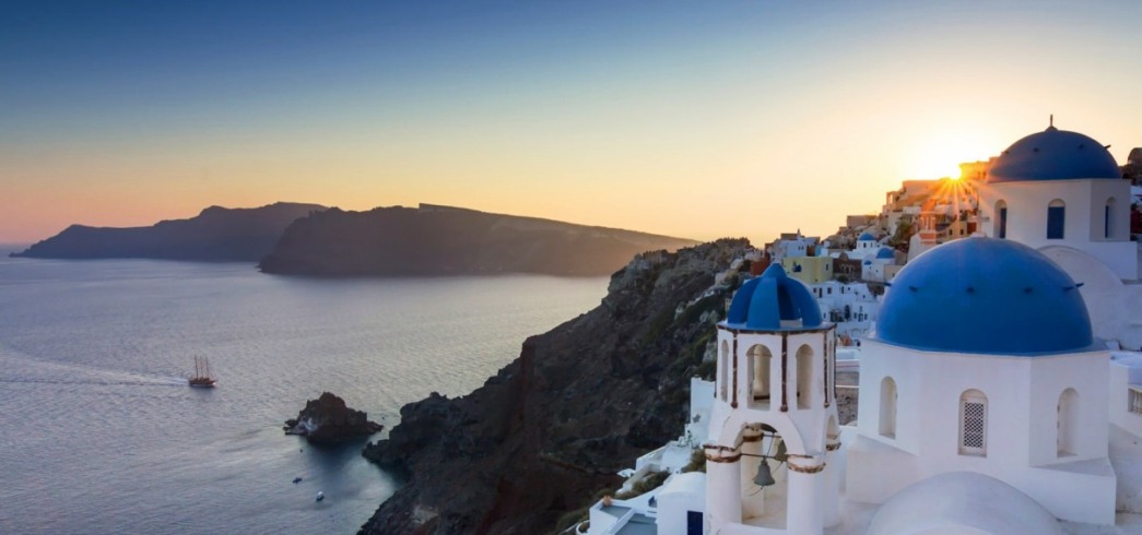 Caldera Oia Santorini Greece